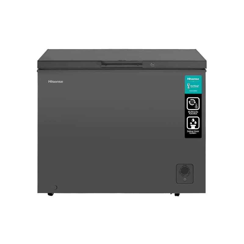 Hisense 310 Litres FC-31DT4SA Deep Freezer - Grey (3YRs WRTY)