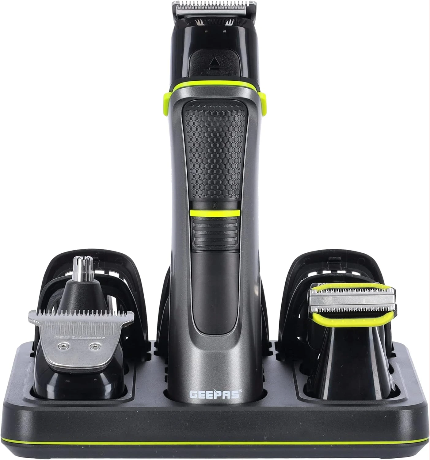 Geepas GTR56026 14 in1 Grooming Kit, Hair Trimmer, Electric Shaver - Magnetic Suction Charging Mode