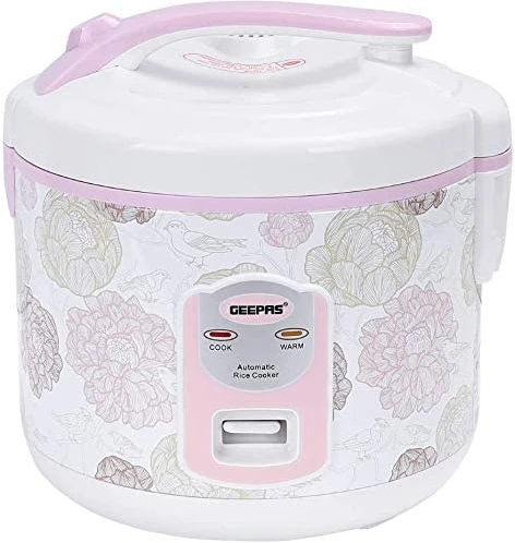 Geepas 1.5 L Electric Rice Cooker With Steamer