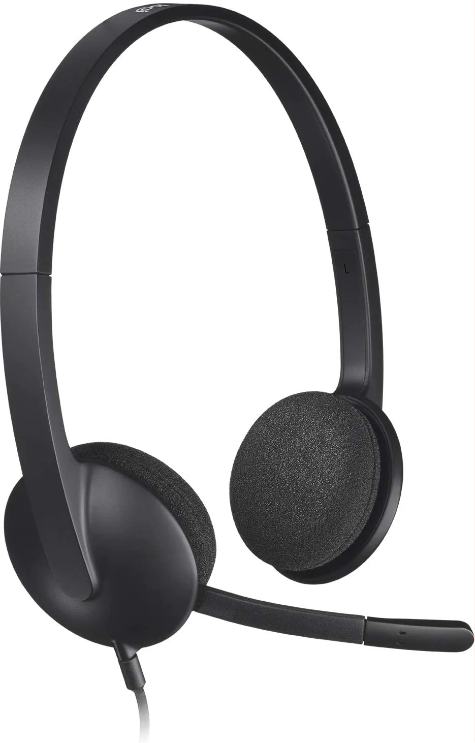 Logitech USB Headset H340, Stereo, USB Headset for Windows and Mac - Black