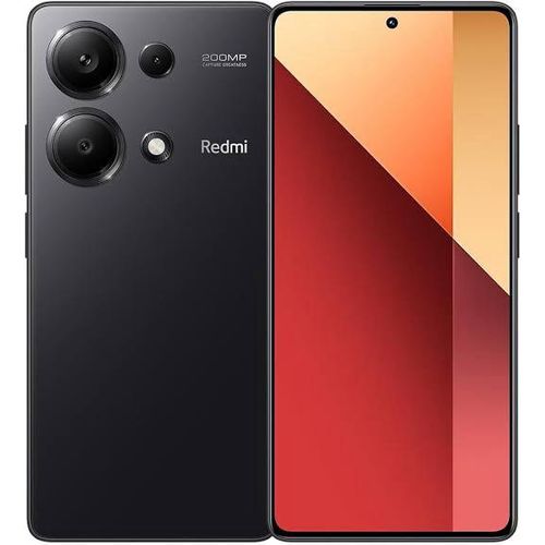 Redmi Note 13 Pro 4G 6.67" 8GB RAM 256GB ROM 200MP 5100mAh - Black