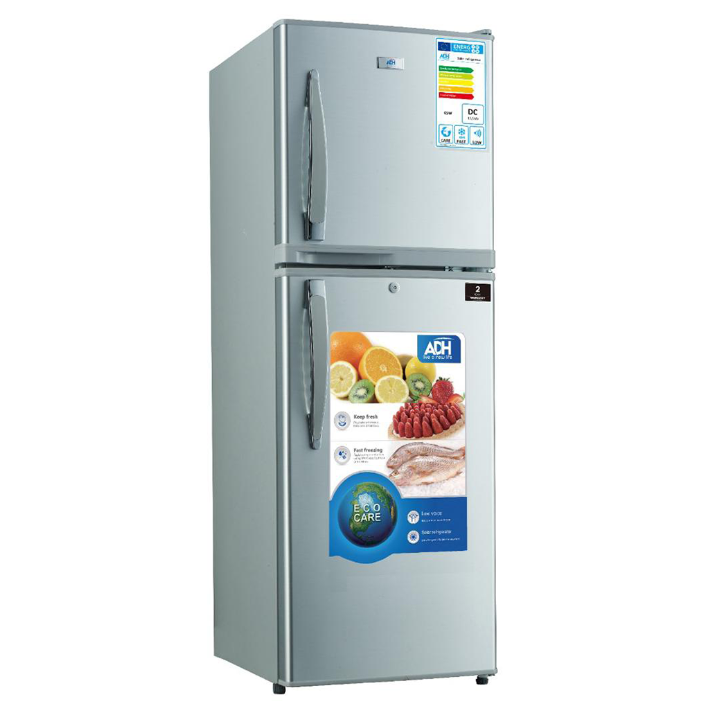 ADH 168L DC/Solar Refrigerator – Silver