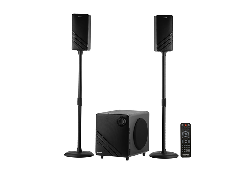Geepas 2.1 CH Multimedia Speaker System With Remote Control - GMS11191