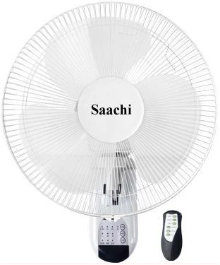 Saachi 16 Inch Wall Fan With Remote Control, 3 Speed NL-FN-1741WR -White