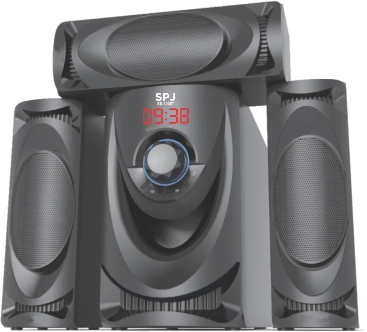 SPJ SS-3005T Multimedia Home Theater System - Black