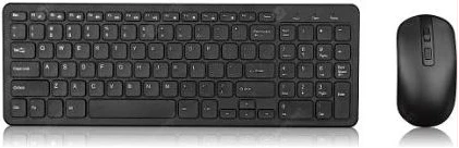 GKM520 Wireless Keyboard and Mouse Set - Black
