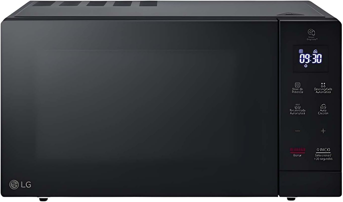 LG 30L Neochef® Microwave Oven, MS3032JAS - EasyClean™ Antibacterial Coating, Sleek Design