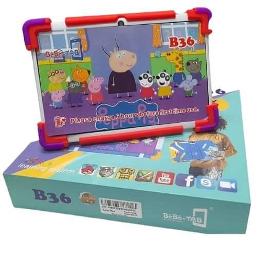 Bebe Tab B36 64 GB7'' Inch Display Kids Learning And Games Tablet- Multicolor