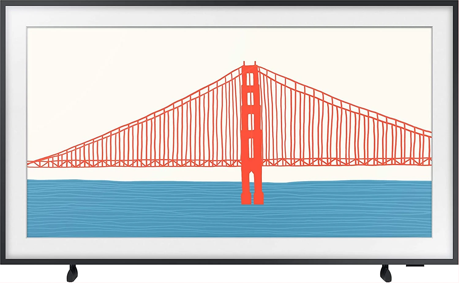 Samsung 65″ QLED UHD 4K Frame Smart TV QA65LS03A, Customizable Bezel , Inbuilt Digital Reciever – Black