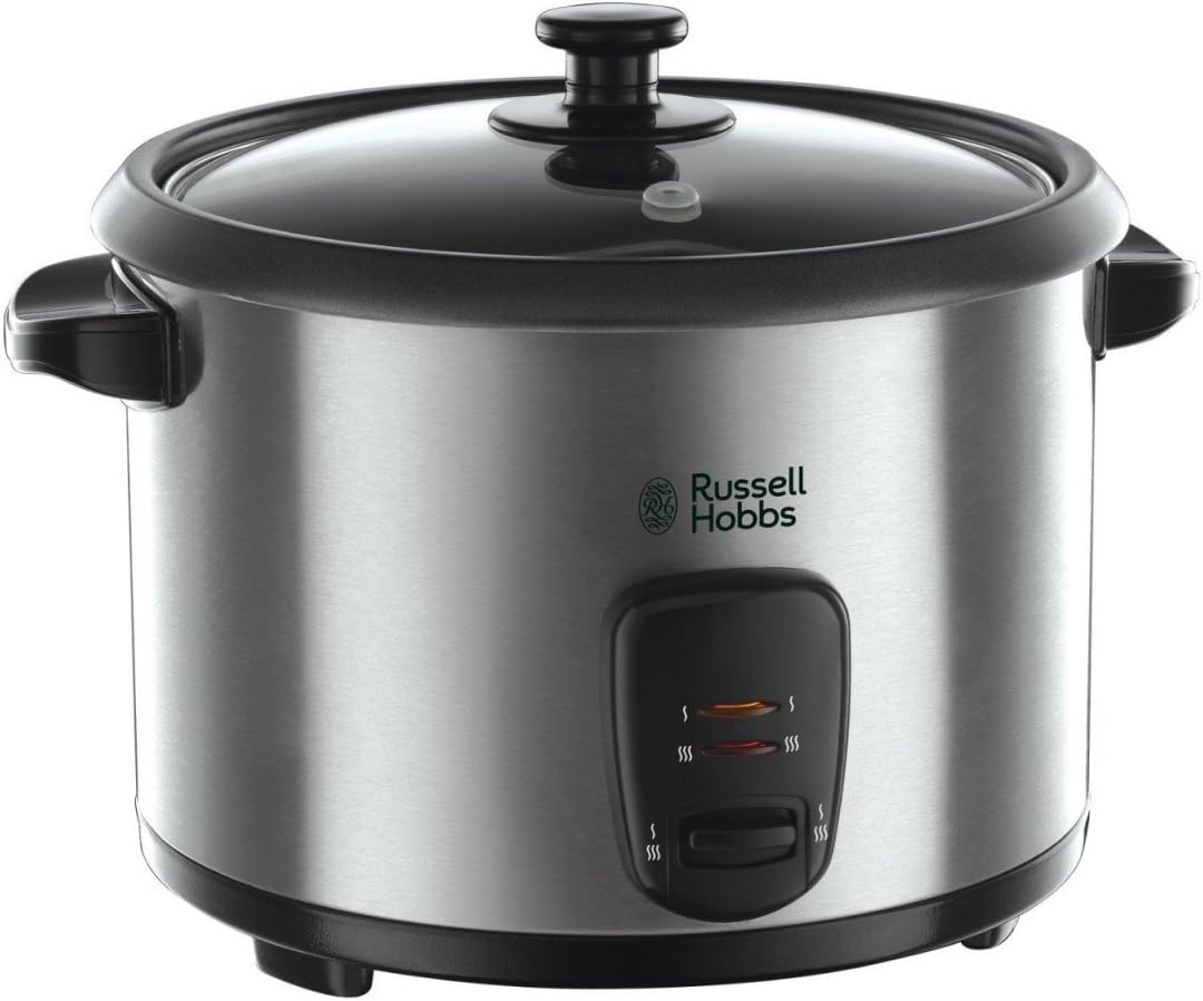 Russell Hobbs Rice Cooker And Steamer 1.8L 1.8 L 700.0 W 19750 Silver/Black