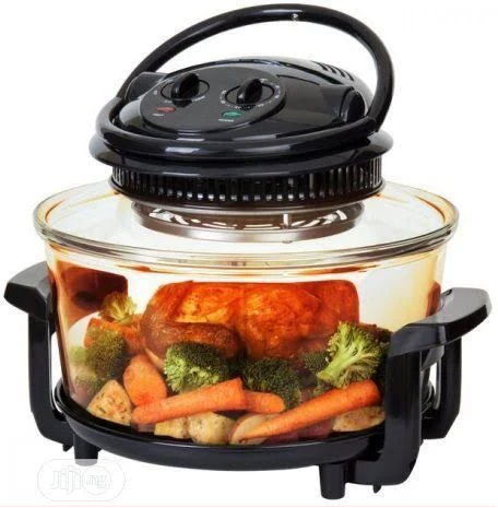 AVINAS 8 in 1 Halogen Microwave Oven Black 20L - Black