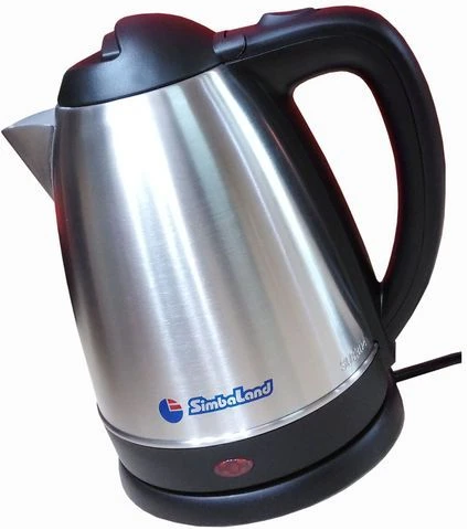 Simbaland Electric Kettle GK-119S, 1800W, 1.8L, Stainless Steel 304 Body