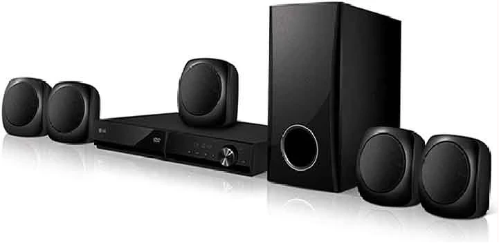 LG LHD427 Ultra Bass Bluetooth Multi Region Free 5.1-Channel DVD Home Theater Speaker System - Black