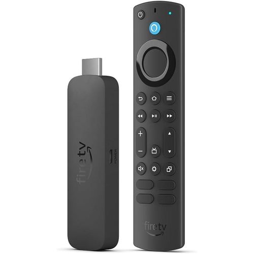 Amazon Fire TV Stick 4K Max 2nd Gen Streaming Device, Supports Wi-Fi 6E, free & live TV without cable or satellite. Visit The Fire TV Store -Black