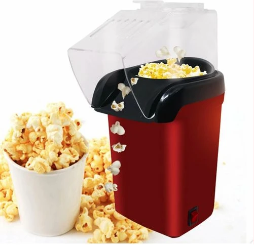 Sokany Hot Air Portable Popcorn Maker Popper Machine- Red