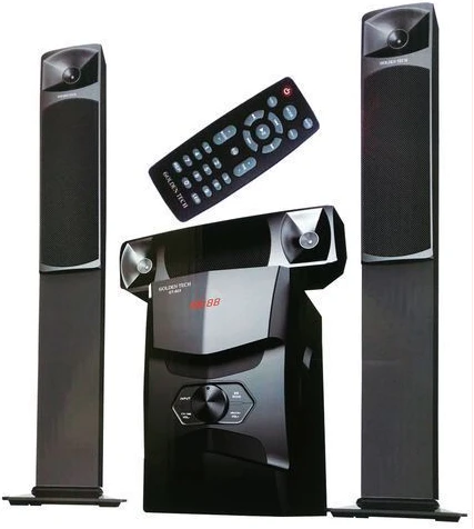Golden Tech GT-603 Multimedia Speaker System /Subwoofer - Black
