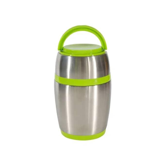 JINTBAO 1.2 Litre Stainless Steel Food Bottle Leakproof Vacuum Insulated Food Container Three Layers with Steel Food Jar Hot Food Flask Food Flask Insulated Lunch Box -Multicolor