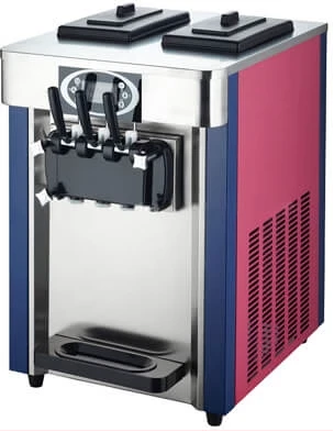 Soft Ice Cream Machine Table Top - Silver