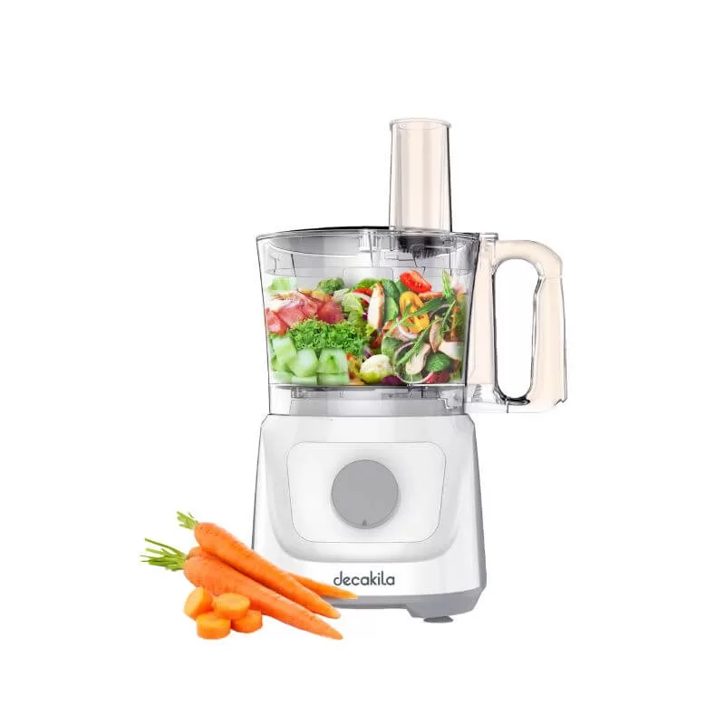 Decakila 1.4L 6-In-1 Food Processor, 400 Watts, KEMG023W