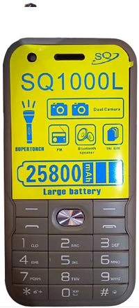 SQ 1000L - Powerbank Phone- 25800 mAH Battery Capacity - Gold