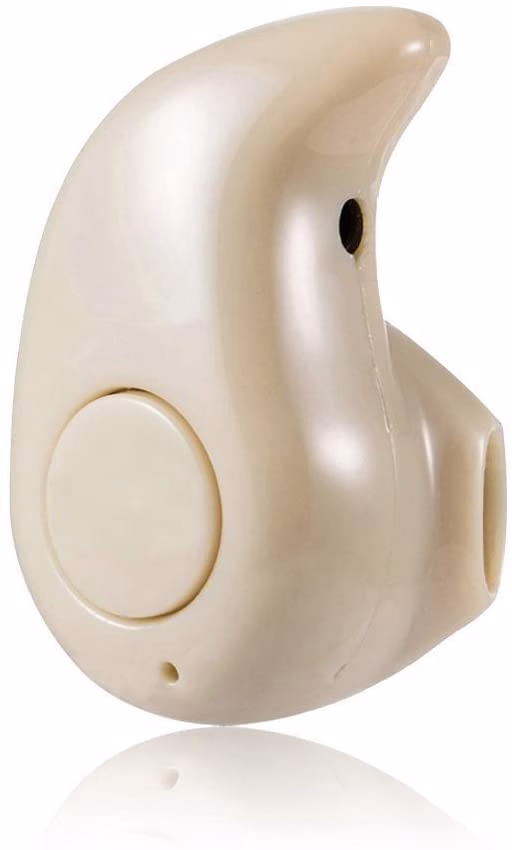 Wireless Headphones Portable Bluetooth Single Earbuds Smallest Cordless Hands-Free Mini Earphones Headset with Mic & Noise Reduction for Phones