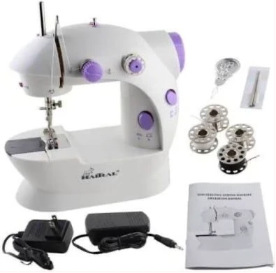 Sew Easy Mini Sewing Machine - White,Purple