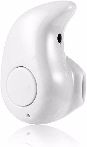 S530 Bluetooth Earbud, Smallest Mini Invisible V4.1 Wireless Bluetooth Headset Headphone Earphone with Mic Hands-Free Calls for Smartphones (White)