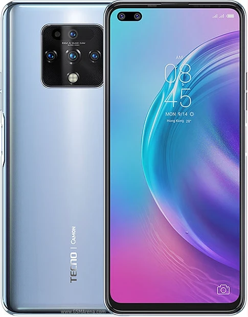 Tecno Camon 16 Premier 6.9'' 8GB RAM 128GB ROM 64MP - Silver
