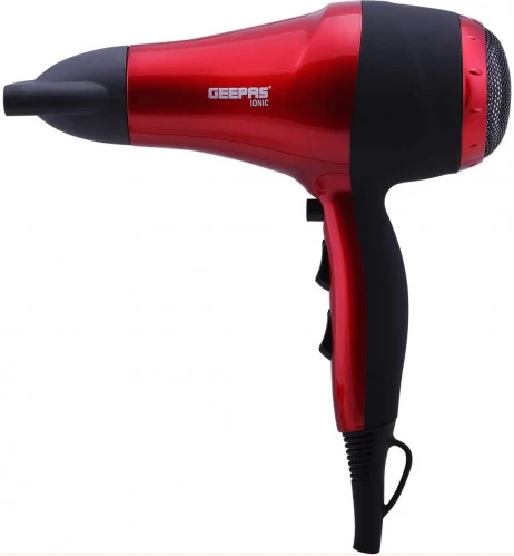 GEEPAS GHD86018,Geepas Hair Dryer/2Spd-3Heat/Coolshot/Ionic, red