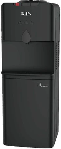 SPJ Hot & Cold Water Dispenser, Standing (with Storage Cabinet) - Black