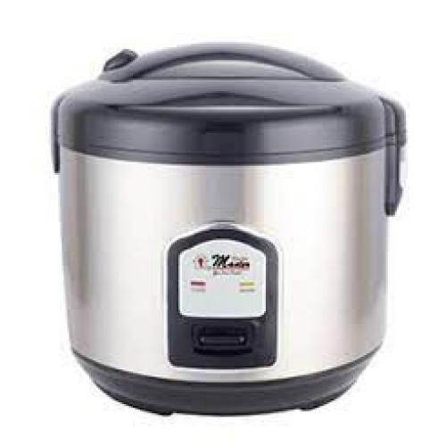 Electro Master 2L EM-RC-1031 Rice Cooker Stainless Steel - Silver