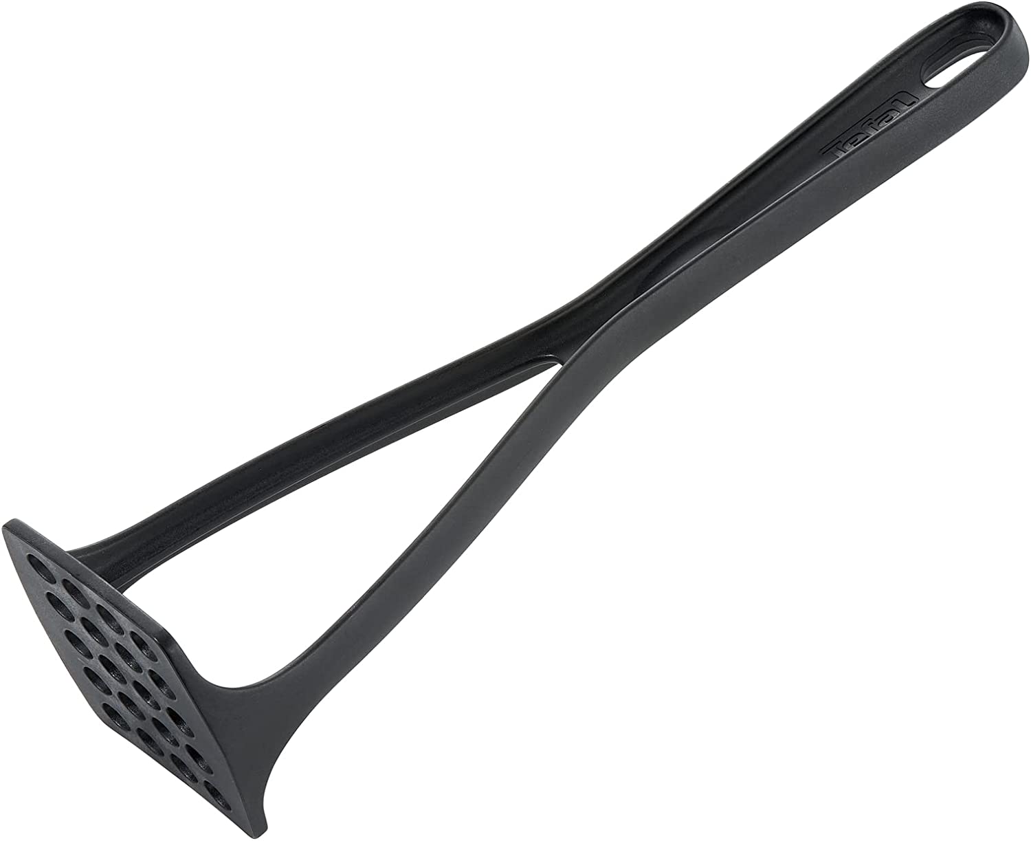 TEFAL Bienvenue Potato Masher, Kitchen Tool, Heat Resistant, Black, Plastic, 2744712