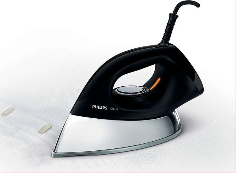 Philips Classic GC185 Dry 1200 W Black, Metallic – Iron