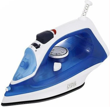 Winningstar Steam Iron With Dry Ironing Water Spray Vertical Steamer, Blue