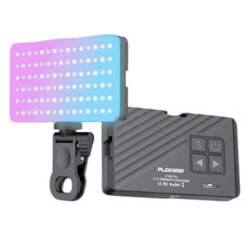Plokama U160 Pro RGB LED Lighting Video Light Studio Lighting Portable Mini Photography Light RGB Led Video Light For D24 Mobile