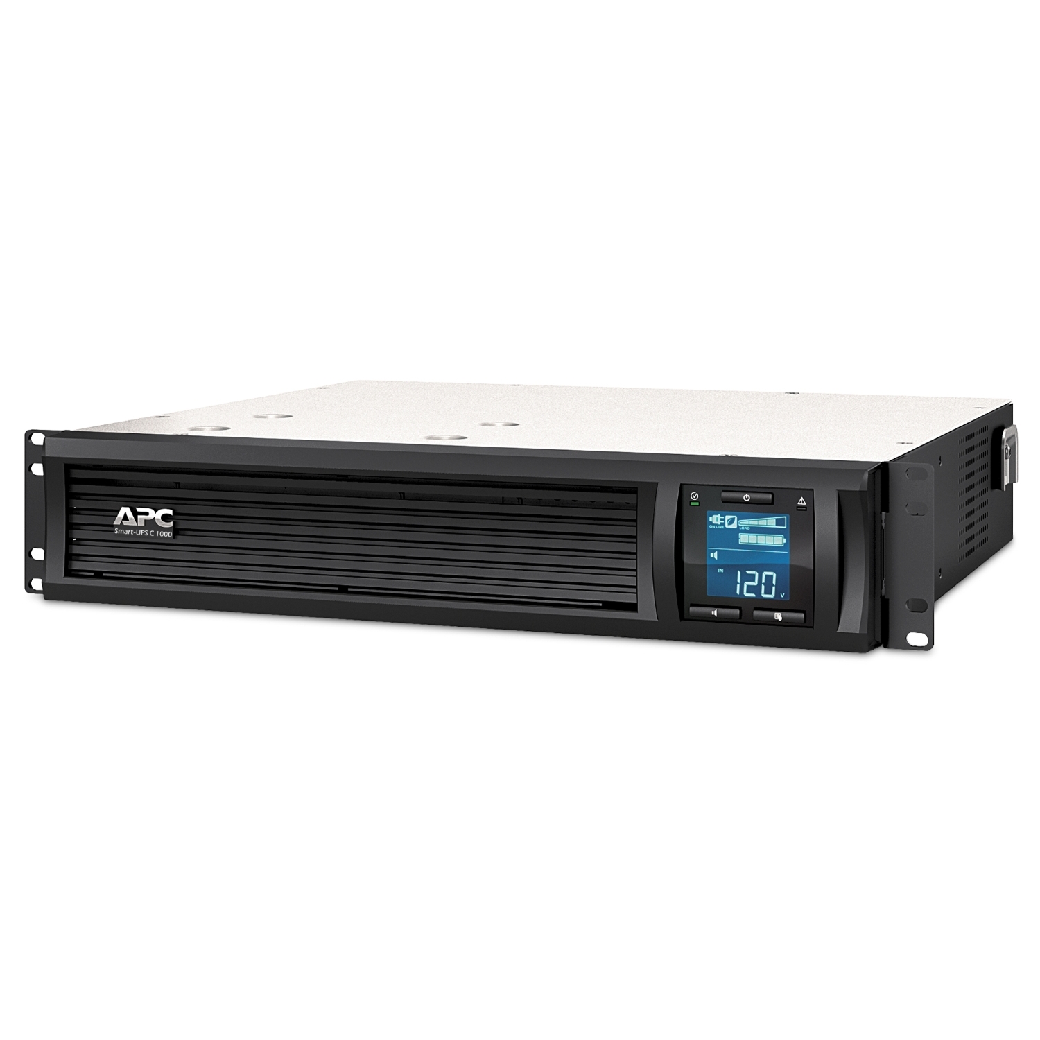APC 1000VA, 600W, Smart-UPS C, Line Interactive, Rackmount 2U, 230V, 4x IEC C13 outlets, SmartConnect port, USB and Serial communication, AVR, Graphic LCD