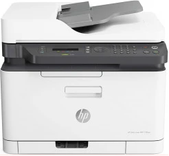 HP Color Laser 179fnw Wireless All in One Laser Printer with Mobile Printing & Built-in Ethernet, Works with Alexa (4ZB97A)