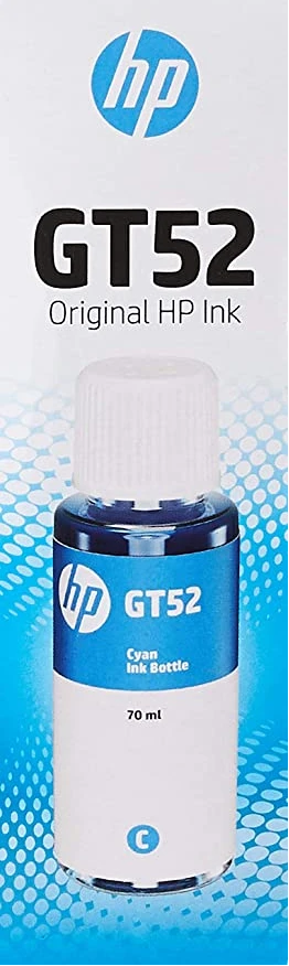 HP GT52 Cyan Original Ink Cartridge