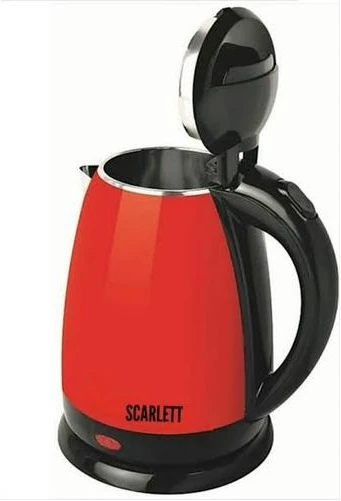 Scarlett Electric Kettle Fast Boiling 2L - Red