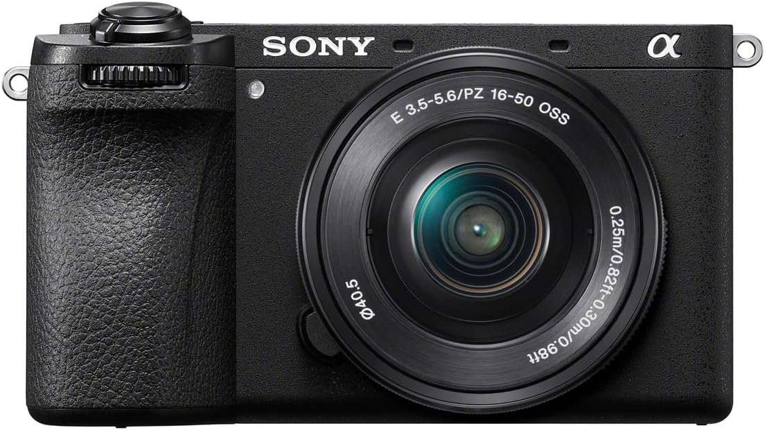 Sony Alpha 6700 – APS-C Interchangeable Lens Camera with 24.1 MP Sensor, 4K Video, AI-Based Subject Recognition, Log Shooting, LUT Handling and Vlog Friendly Functions and 16-50mm Zoom Lens