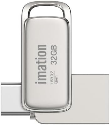 Imation 32GB USB 3.2 Gen1 Z1 OTG Pearl Nickel Flash Drive