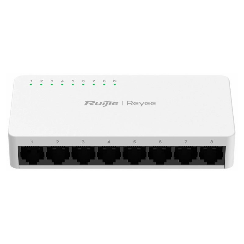 Ruijie RG-ES08F 8-Port 10/100 Mbps Unmanaged Non-PoE Switch