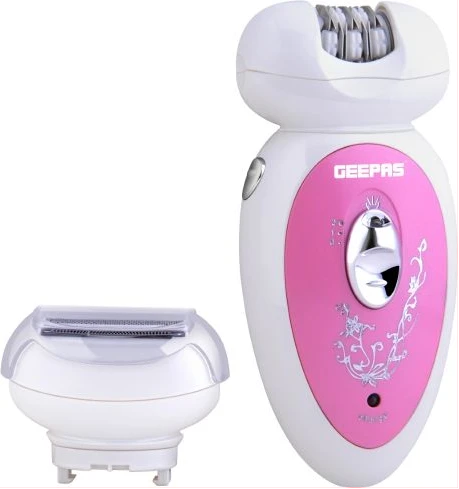 Geepas GLS8679 2 In 1 Rechargeable Ladies Epilator Set