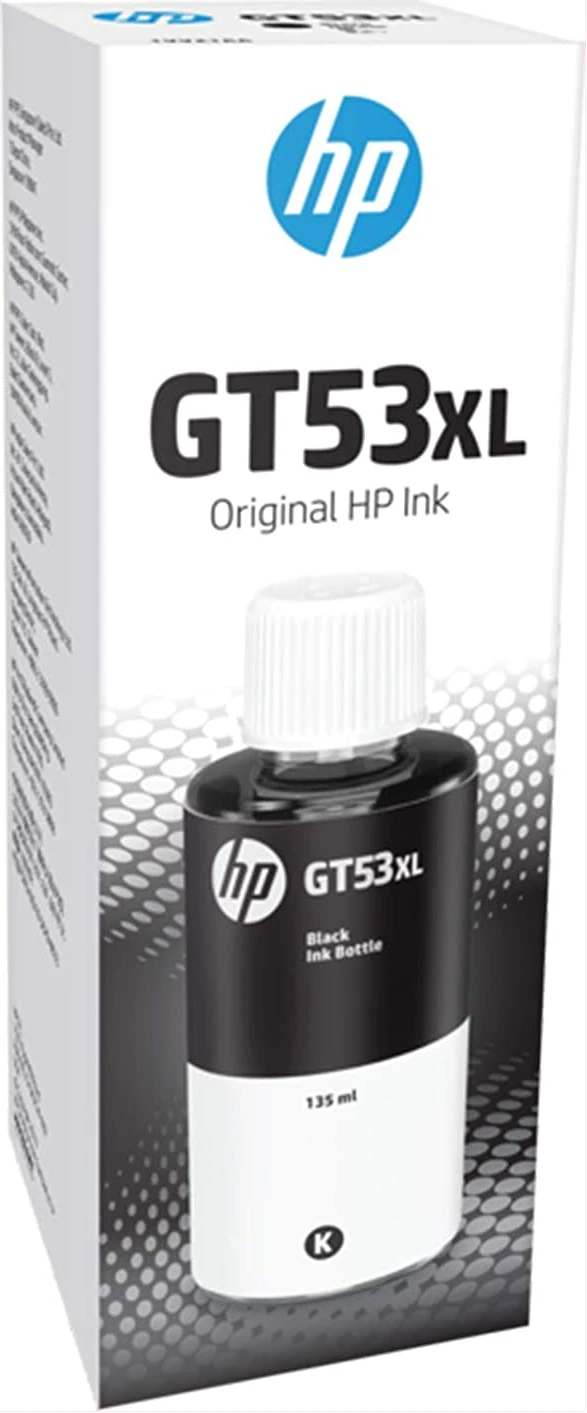 HP GT53XL 135-ml Black Original Ink Toner Bottle For Use in Smart Tank Printers