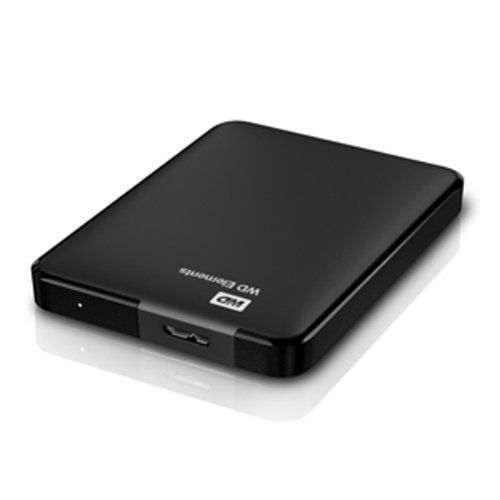 Western Digital 1TB Portable External Hard Drive USB 3.0 - Black