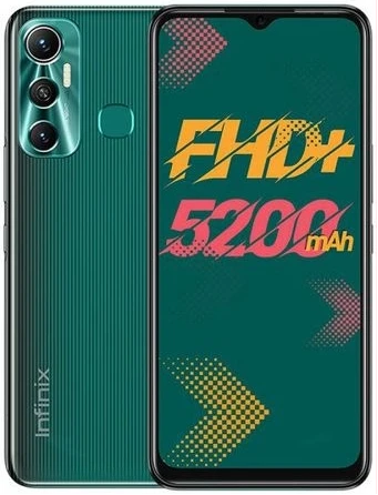 Infinix Hot 11 - 6.6" 4GB RAM 64GB ROM 50MP 6000mAh - Emerald Green