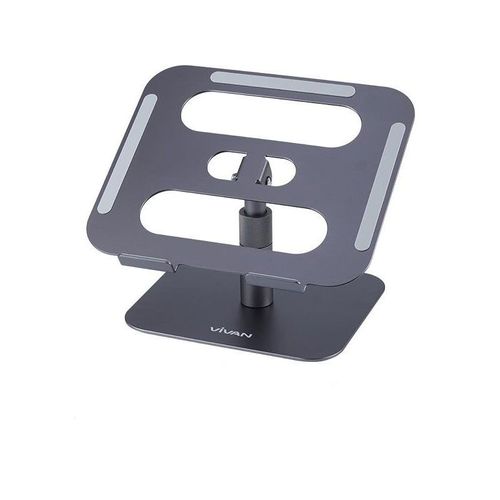 Vivan VLS03 Aluminum Alloy Liftable Foldable Laptop Cooling Stand - Grey