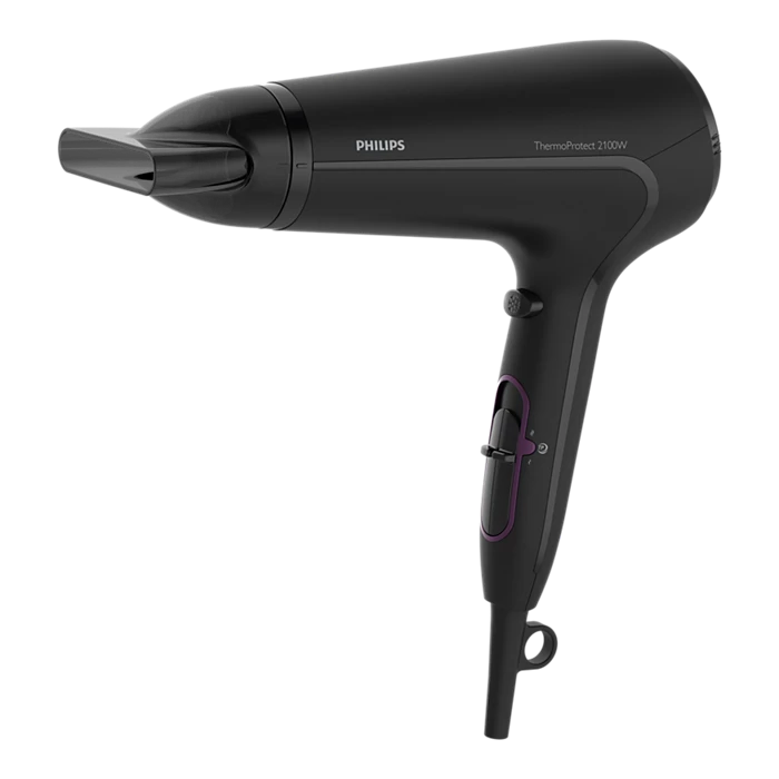 Philips ThermoProtect Hair Dryer HP8230 With Cool Shot, 2100 Watts, Black, International Warranty