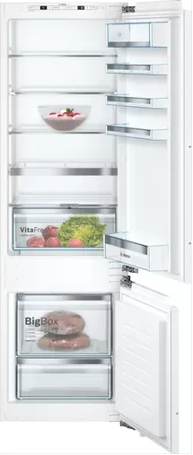 Bosch Integrated Upright Fridge, 177.5 x 56cm, Fixed Hinge