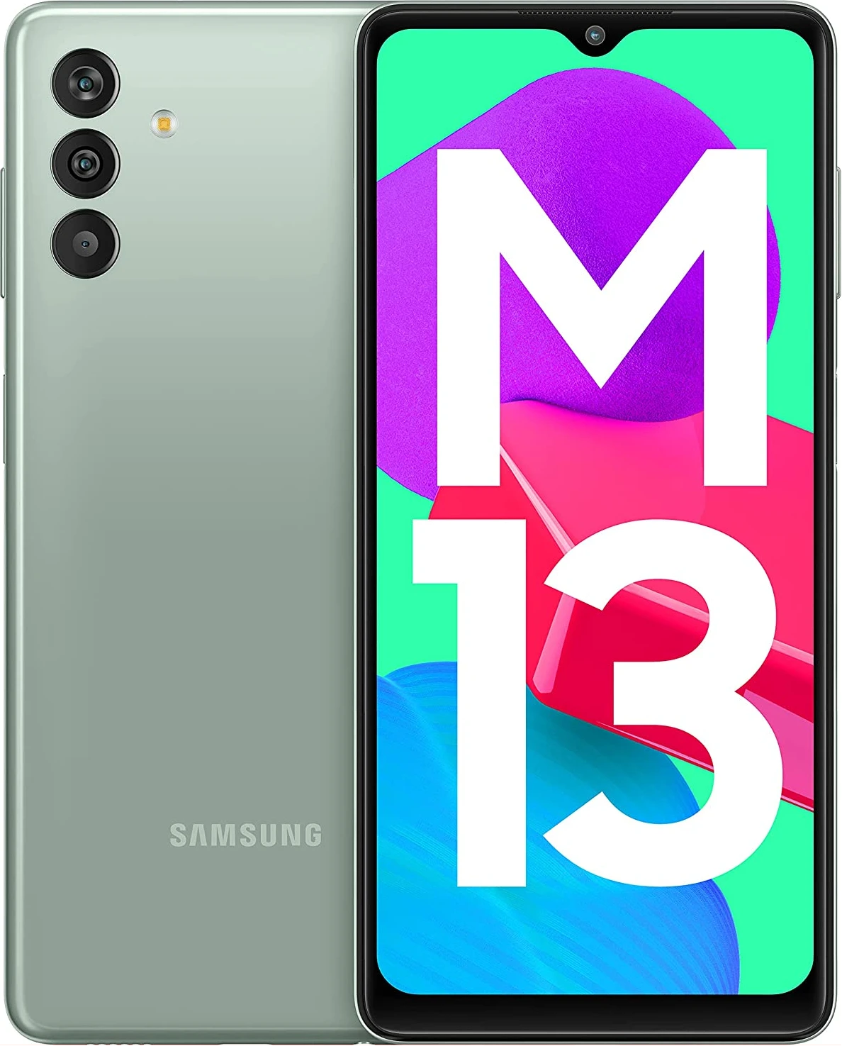 Samsung Galaxy M13 - 6.6" 4GB RAM 64GB ROM 50MP 6000mAh - Aqua Green